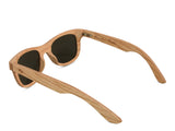 Palma Houten Zonnebrillen Wooden Made achterzijde